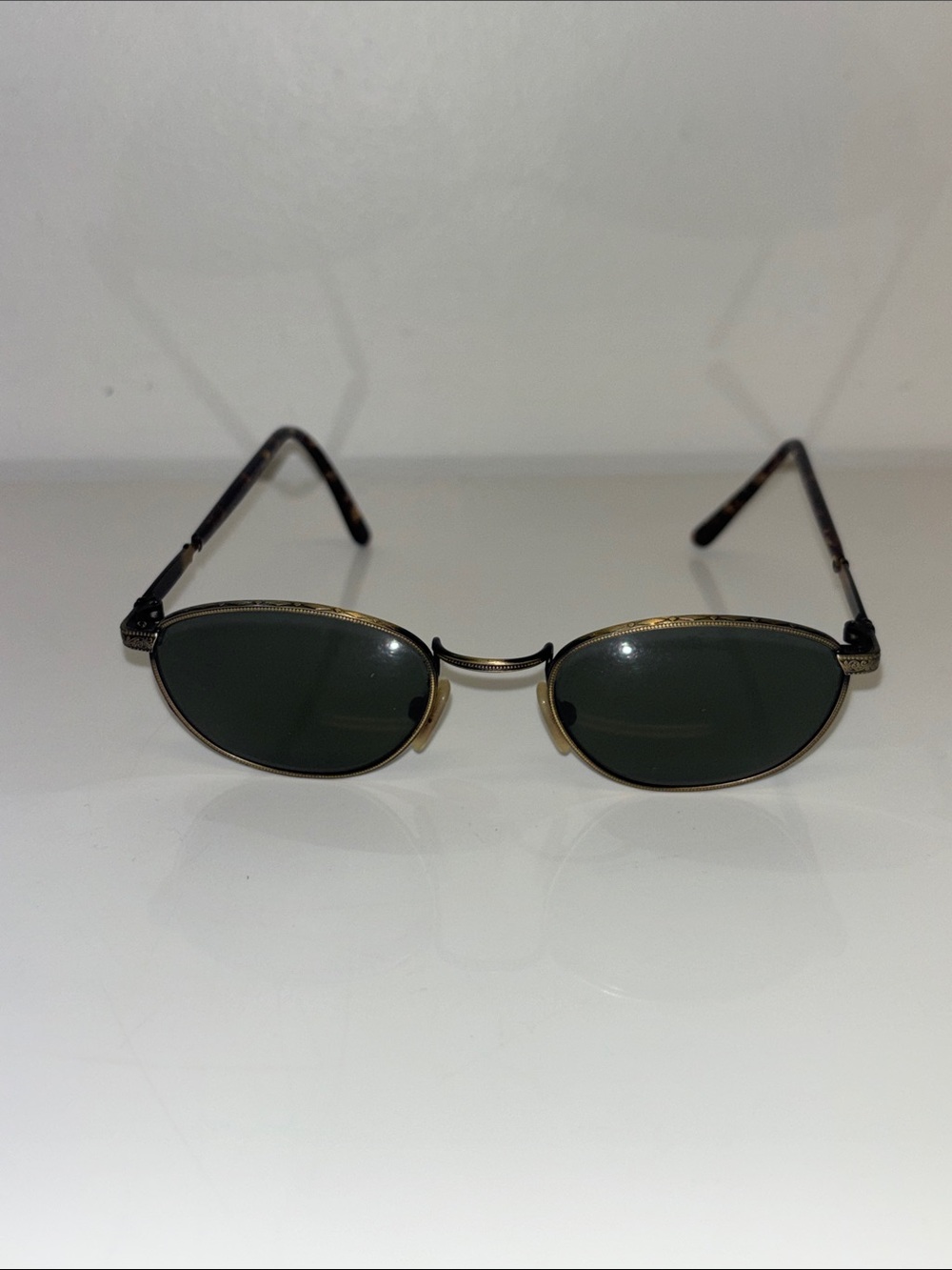 VTG Revo sunglasses Tiburon 1208 polarized H20 glass lenses green y2k designer